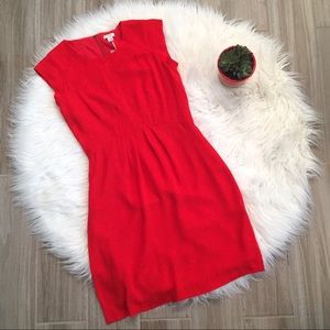 Fossil Annie Red Dress Size 4 WC8527616